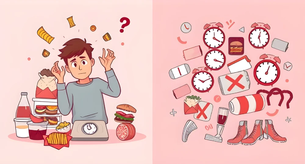 Veelgemaakte fouten bij een dieet schema 10 kilo afvallen